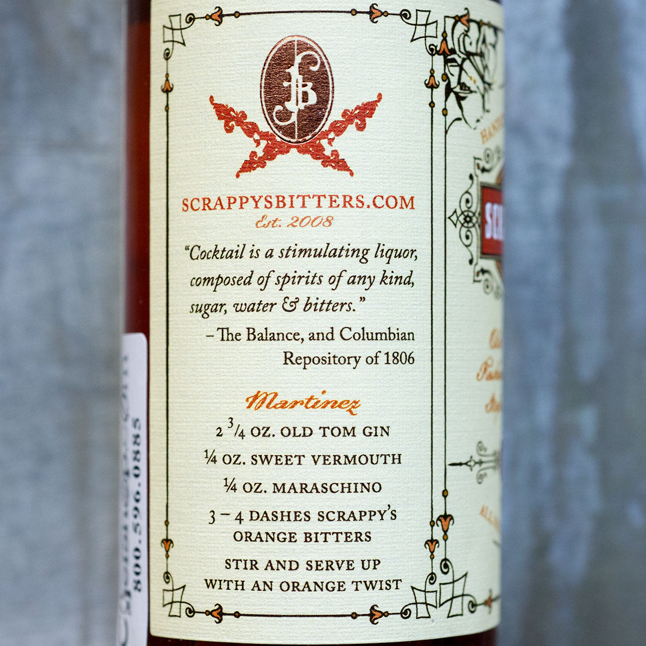 Scrappys Grapefruit Bitters