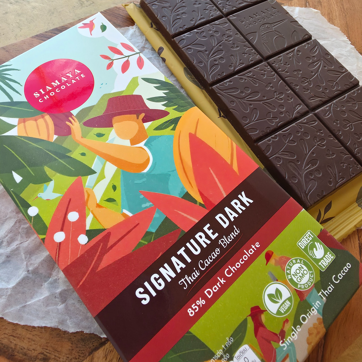 Siamaya 85% Signature Dark Chocolate Bar