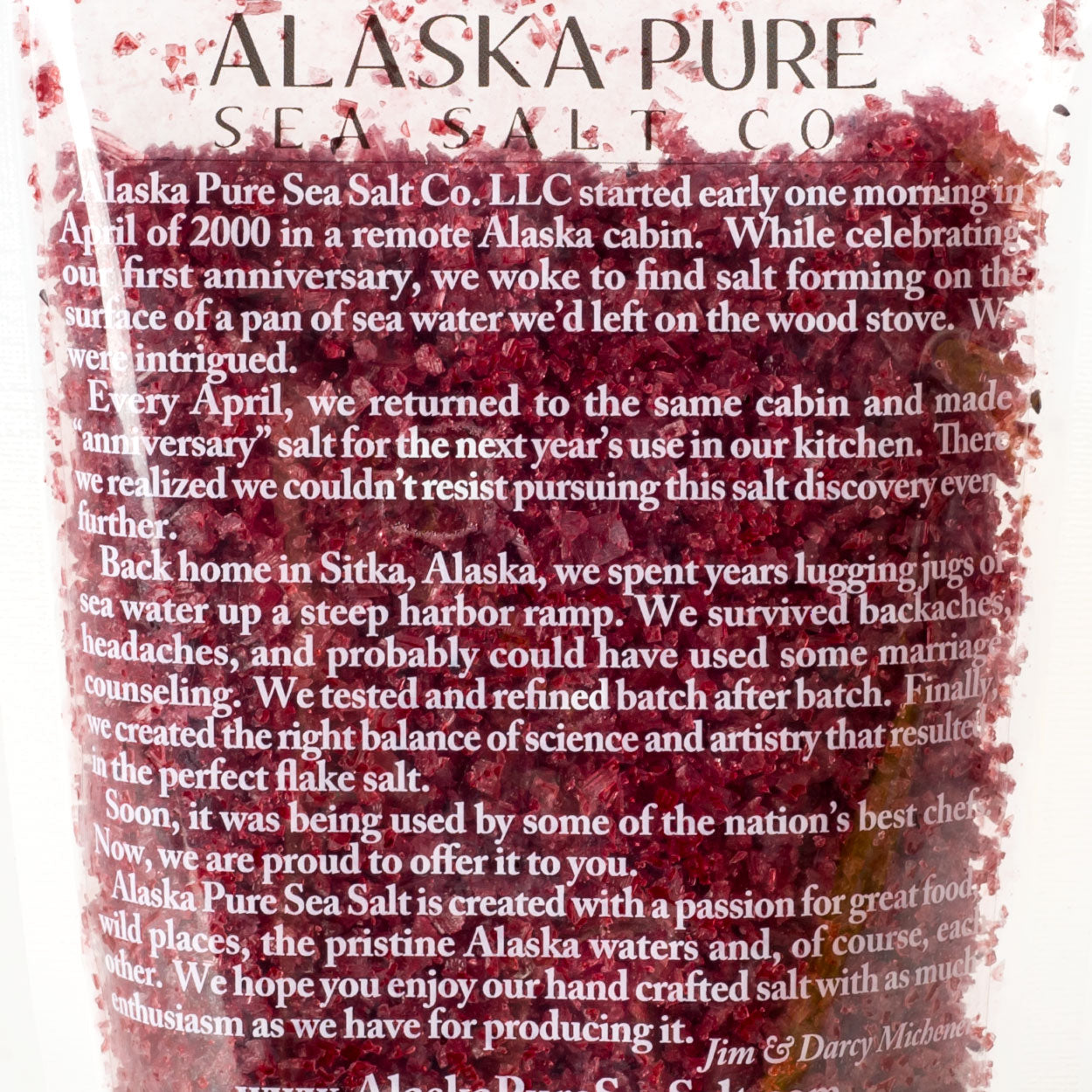 Alaska Pure Wild Blueberry Flake Sea Salt